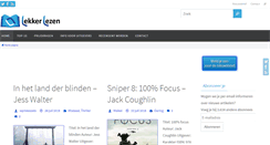 Desktop Screenshot of lekkerlezen.net